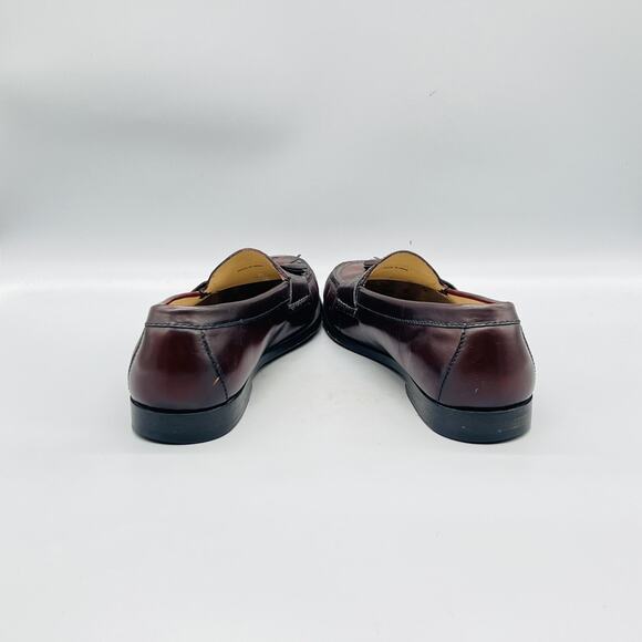 Cole Haan Shoes Mens 10 Brown Leather Tassel Loafers Slip On Dress Classic main image 8
